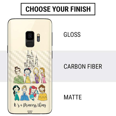 Disney Princess Its A Princess Thing Art Galaxy S9 Skin